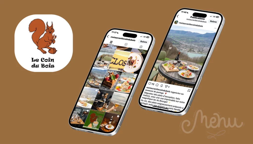 Gestion des réseaux sociaux, sponsorisation & shootings photo et vidéo pour Le Coin Du Bois