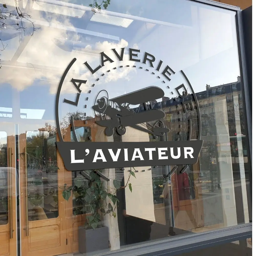 signalétique laverie automatique chambéry