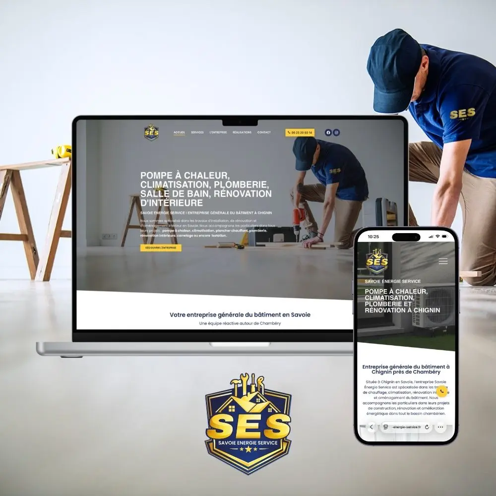 création site internet savoi énergie service chambéry