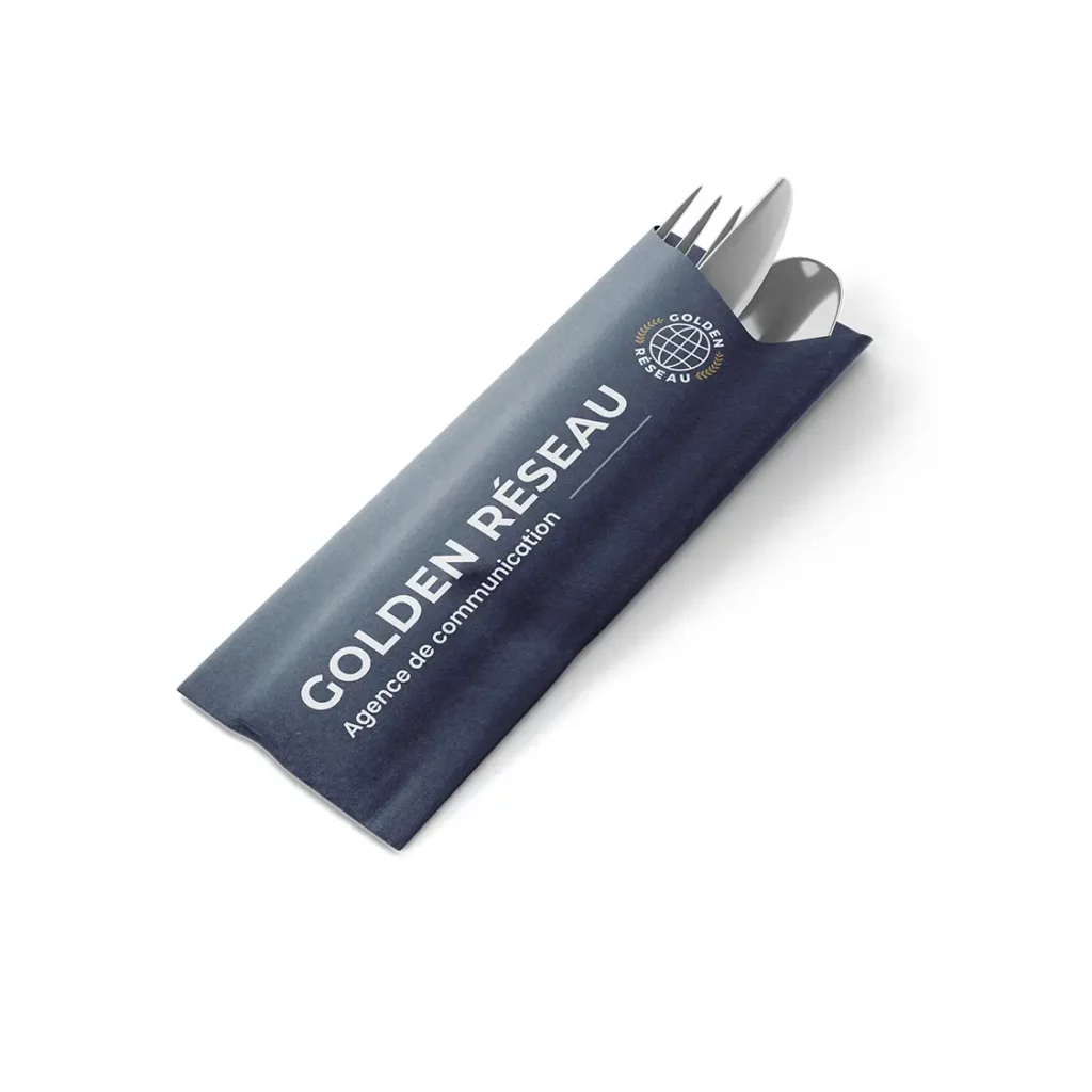 impression pochette couverts chambéry